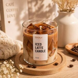 iced latte jar candle