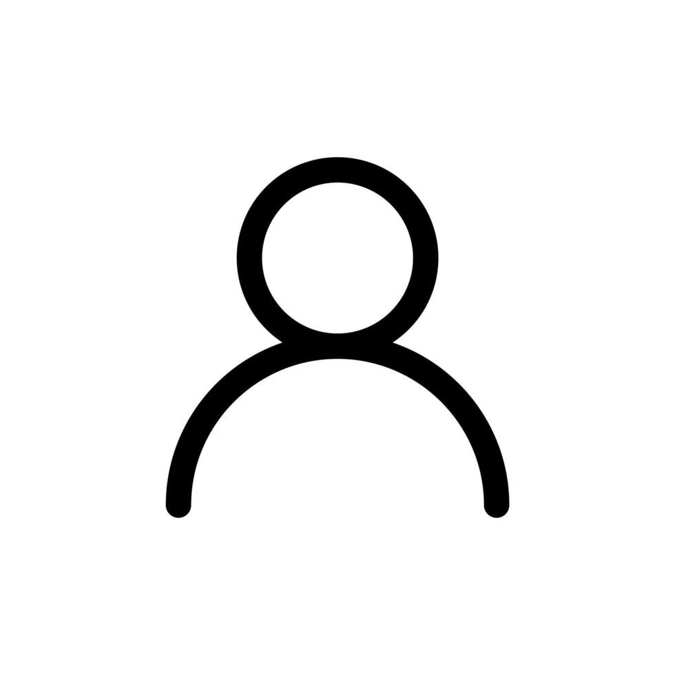 user icon simple design free vector (1)