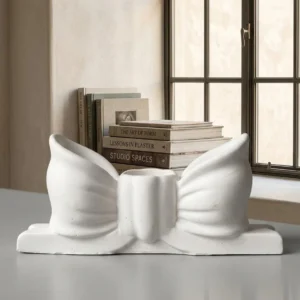 bow holder candle