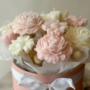 box bouquet candles