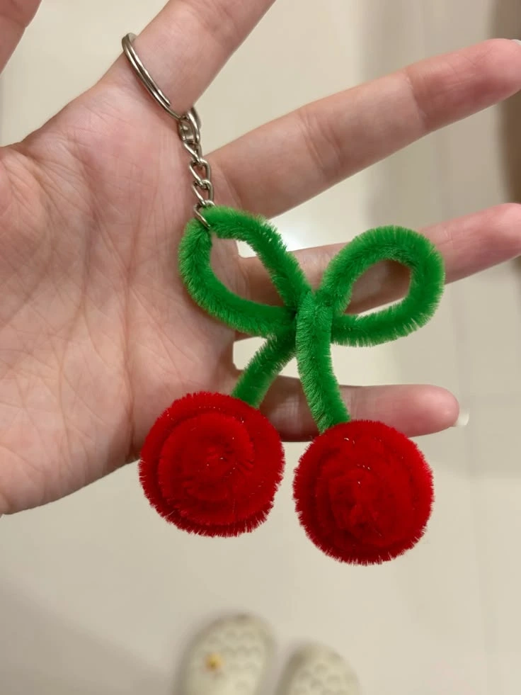 cherry keychain